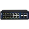 ALLNET ALLNET ALL-SGI8016PM switch di rete Gestito L2+/L3 Gigabit Ethernet (10/100/1000) Supporto Power over Ethernet (PoE) Nero ALL-SGI8016PM