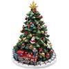 IL MONDO DEI CARILLON Albero Di Natale Con Treno