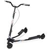 AOODIL Scooter oscillante regolabile a 3 ruote pieghevole Wiggle Scooter Autodizzante per Bambini/Adulti