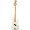 Fender Player Precision Bass, Polar White, tastiera in acero