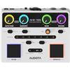 Audota Processore vocale Audota AVE100 - Multieffetto per canto e streaming, riverbero, delay, correzione del pitch, interfaccia audio USB, performance dal vivo e registrazione domestica