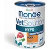 Monge VetSolution Canine Hypo Monoprotein Grain Free 400 gr Anatra - confezione da 6 pezzi - Umido monoproteico cane - 1° ORDINE? 20% di sconto SU BRAND ESCLUSIVI, codice BZR20
