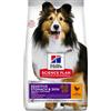 Hill's Science Plan Sensitive Stomach & Skin Medium Adult Alimento per Cani con Pollo 12 kg - Croccantini per cani - 1° ORDINE? 20% di sconto SU BRAND ESCLUSIVI, codice BZR20