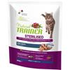 Natural Trainer Daily Nutrition Adult Sterilised Monoproteico con Trota 300 gr - Croccantini per gatti - 1° ORDINE? 20% di sconto SU BRAND ESCLUSIVI, codice BZR20