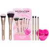 Revolution Candy Glam Brush Set 1 pz