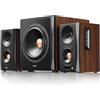 Edifier compatible S360DB 2.1 Soundsystem - braun/schwarz