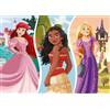 Ravensburger - Puzzle 60 Pezzi Giant: Disney Princess: Storie da principesse, Puzzle Bambini 4 Anni, 70 x 50 cm, Regalo Bambina 4 Anni E Bambino