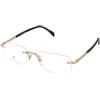 David Beckham DB 1202 RHL | Occhiali da Vista Graduati | Metallo | Rettangolari | Oro | Adrialenti