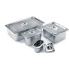 Ferlabel Vaschette gastronorm in acciaio inox con coperchi - AVBCG11712