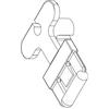 Ferlabel Piantana inox per segnaprezzi - CP29ATT05