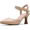 Clarks Kataleyna Cora Décolleté Donna, Pelle Beige, 39 EU