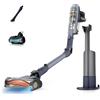 Shark Detect Speed Clean & Empty Pet Pro Aspirapolvere senza fili, Reverse Clean, autonomia fino a 60 minuti, base autosvuotante, accessorio per animali domestici, Lilla IA3243EUTPU