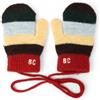 Bobo Choses Kids Striped Mittens B226AH042 161840550 [U]