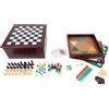 Spin Master Games, Cardinal Classics, Set di 12 Giochi, Include Scacchi, Dama, Backgammon, Mancala, Solitario, Pachisi, Dama Cinese, 1-6 Giocatori, 6+ Anni
