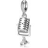LES FOLIES DI PAOLA GRIECO Charm Cantante Microfono Vintage Musica Anni '30 in argento 925 - Les Folies per Pandora