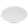 PHILIPS Lighting 5947131/E3, Faretto da Incasso LED Meson, Equivalente a 24 W, 40K, Luce Bianca Calda, Non Dimmerabile, Bianco