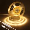 Aclorol Striscia LED USB bianca calda 3M 360LEDs dimmerabile retroilluminazione LED TV con dimmer flessibile e tagliabile 5 mm di larghezza nastro luce per monitor PC vetrina scaffali casa fai da te