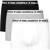 KARL LAGERFELD Uomo Logo Trunk Set (3 Pack) Multi M