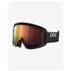 POC Maschera POC Opsin nero con lente Clarity Intense Partly Sunny Orange