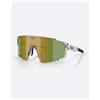 Bliz Occhiali Bliz P003 Transparent White con lente Green