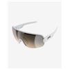 POC Occhiali POC Aim bianchi con lente Clarity Trail Partly Sunny Silver