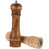 MAGICLULU Macinapepe in Legno Nucleo in Ceramica, Macinapepe Manuale Set 2 Pezzi senza Conservare Odori per Cucina per Uso in Cucina