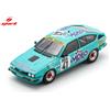 Spark SB418 1:43 Alfa Romeo GTV 6 Blu 24H Spa 1986 Modello Auto Resin