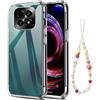 FortiCase Cover Custodia con Laccio per Redmi Note 15 5G,Cover Antiurto Morbida con Cordino Regolabile,Ultra Sottile Morbido TPU Silicone AntiGraffio Case per Redmi Note 15 5G -Y