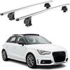 OMAC Barre Portatutto Trasversali in Alluminio per Audi A1 Sportback 8X 2012-2018 - TÜV/DIN 75302
