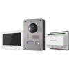 Hikvision DS-KIS701 - Kit Videocitofono IP 2 Fili con Monitor Touch 7", Posto Esterno 2MP e Hik-Connect