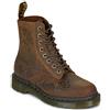 Dr. Martens Stivaletti Dr. Martens 1460 PASCAL EMBOSS FLORAL DARK BROWN CRAZY HORSE