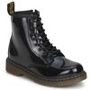 Dr. Martens Stivaletti bambini Dr. Martens JR BLACK PATENT LAMPER