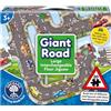 Orchard Toys Giant Road Jigsaw Puzzle, Car Track on a Large Floor Puzzle, Car Play Mat, Make Your Own Road Tape for Toy Cars, City, Construction, Educational Toys for Kids and Toddlers Age 3+