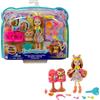 Enchantimals Playset Salone di Bellezza, con Bambola Lacey il Leone e Manesy, 13 Accessori, Giocattolo per Bambini 4+Anni, GTM29