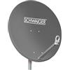 Schwaiger Satellitenschüssel 62cm Sat-Antenne Alu Grau