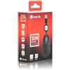 NGS Mouse retrattile NGS NGS-MOUSE-0973 Nero 1000 dpi