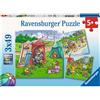 Ravensburger Spielverlag Puzzle RAVENSBURGER Energia rinnovabile 3x49 pezzi