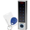 ORNO Serratura a combinazione ORNO con lettore di schede e portachiavi di prossimità, impronta digitale e Bluetooth, 125 kHz, IP68 (OR-ZS-826)