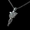 Weta Workshop Replica del Signore degli Anelli 1/1 Ciondolo e catena Stella della Sera di Arwen (argento sterling)