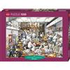 HEYE Puzzle Cartoon Classics: Kreative Kü che 1000 Teile