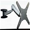 SCHWAIGER LWHD5530 Supporto a parete per TV, staffa TV Montaggio TV sospensione inclinabile, girevole max. 30kg max. standard VESA 400x400 nero incl. accessori di montaggio