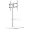 PureLink Supporto TV PureMounts, supporto, supporto TV universale per Samsung, LG, Philips, Panasonic UVM. da 32-65 pollici, max. Vesa 400x400 & 35 kg, bianco