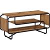 Syfax Supporto per televisore, dimensioni 98 x 36 x 45 cm, realizzato in legno massello e pannelli di legno