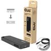 Club 3D Custodia CLUB3D per SSD M.2 con ventola, compatibile con NVMe, USB4, custodia per SSD, M.2, M.2, 40 Gbit/s, con connessione USB, colore nero