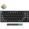 Keychron Tastiera meccanica wireless Keychron K2 Ultra 75%, 8K, RGB, con tasti sostituibili, compatibile con Mac e Windows - Layout QWERTY US - Modello Apex Banana