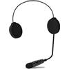 Dripio Auricolare Bluetooth per casco da moto, versione 5.1, audio HD, E1+, compatibile con 2 dispositivi