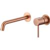 IMEX Rubinetteria IMEX - MONZA miscelatore incasso per lavabo in ottone [oro rosa spazzolato] - GLM039/ORC