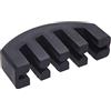 Lodokdre Silenziatore Mute in Gomma 4/4 Violin Leger Pratico Nero