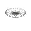 TopLight AROUND YOU APPLIQUE PLAFONIERA LED MEDIA COLORE CROMO LED 3000K 5125LM 41W