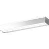 TopLight BIOS APPLIQUE PLAFONIERA BIEMISSIONE GRANDE SILVER A LED 3000-4000K 24W 2640LM